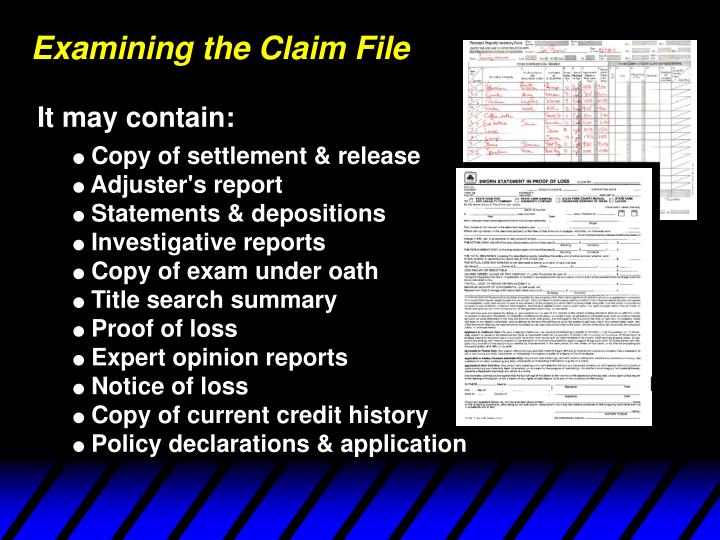 Copy of 3Whatisinaclaimsfile Old Harbor Insurance